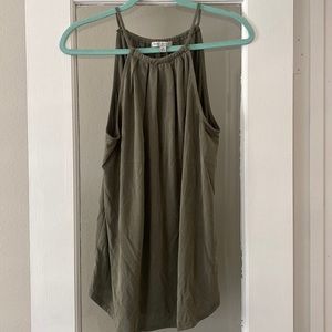 Olive green tank